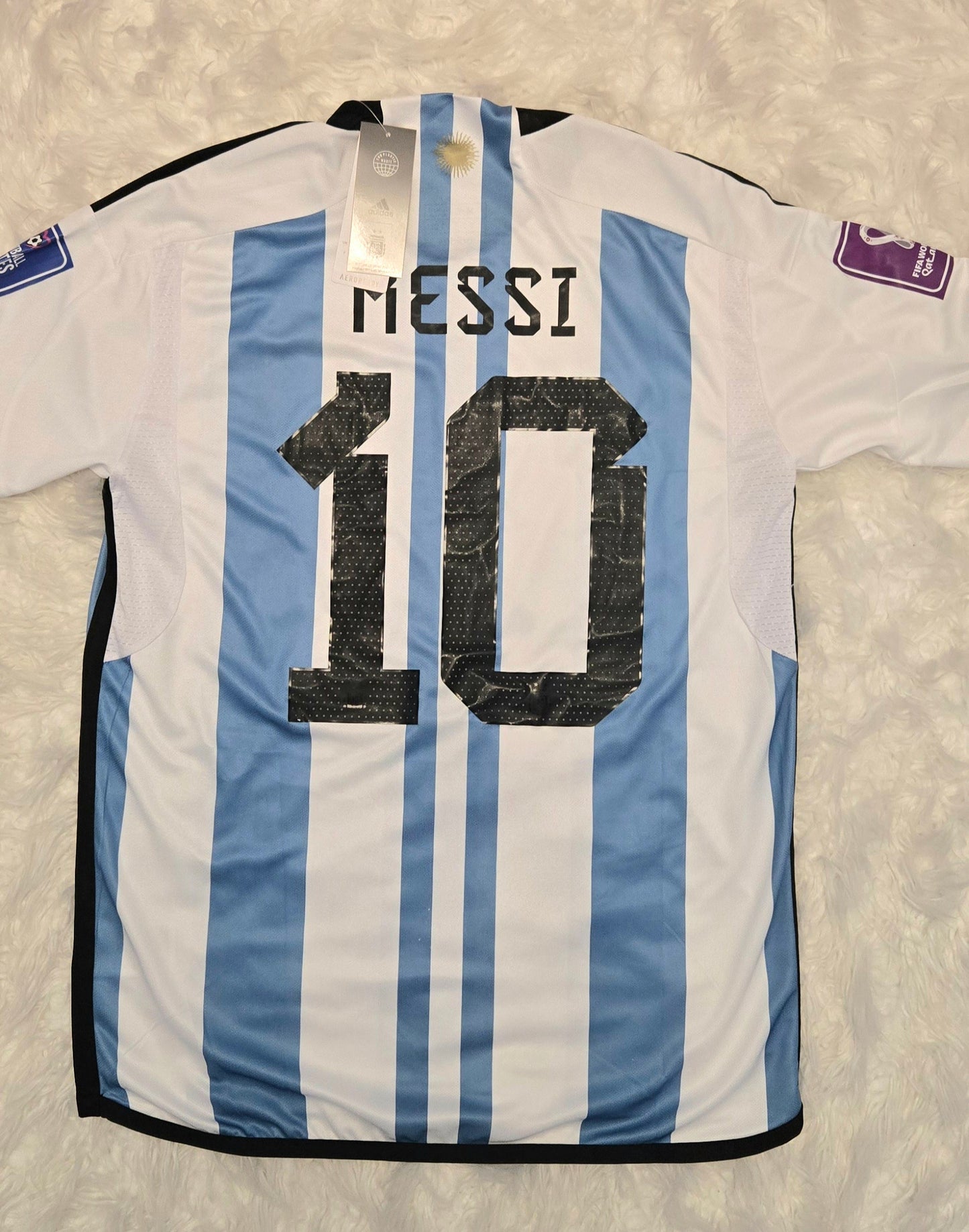 Messi #10 Jersey - La Seleccion de Futbol Argentina