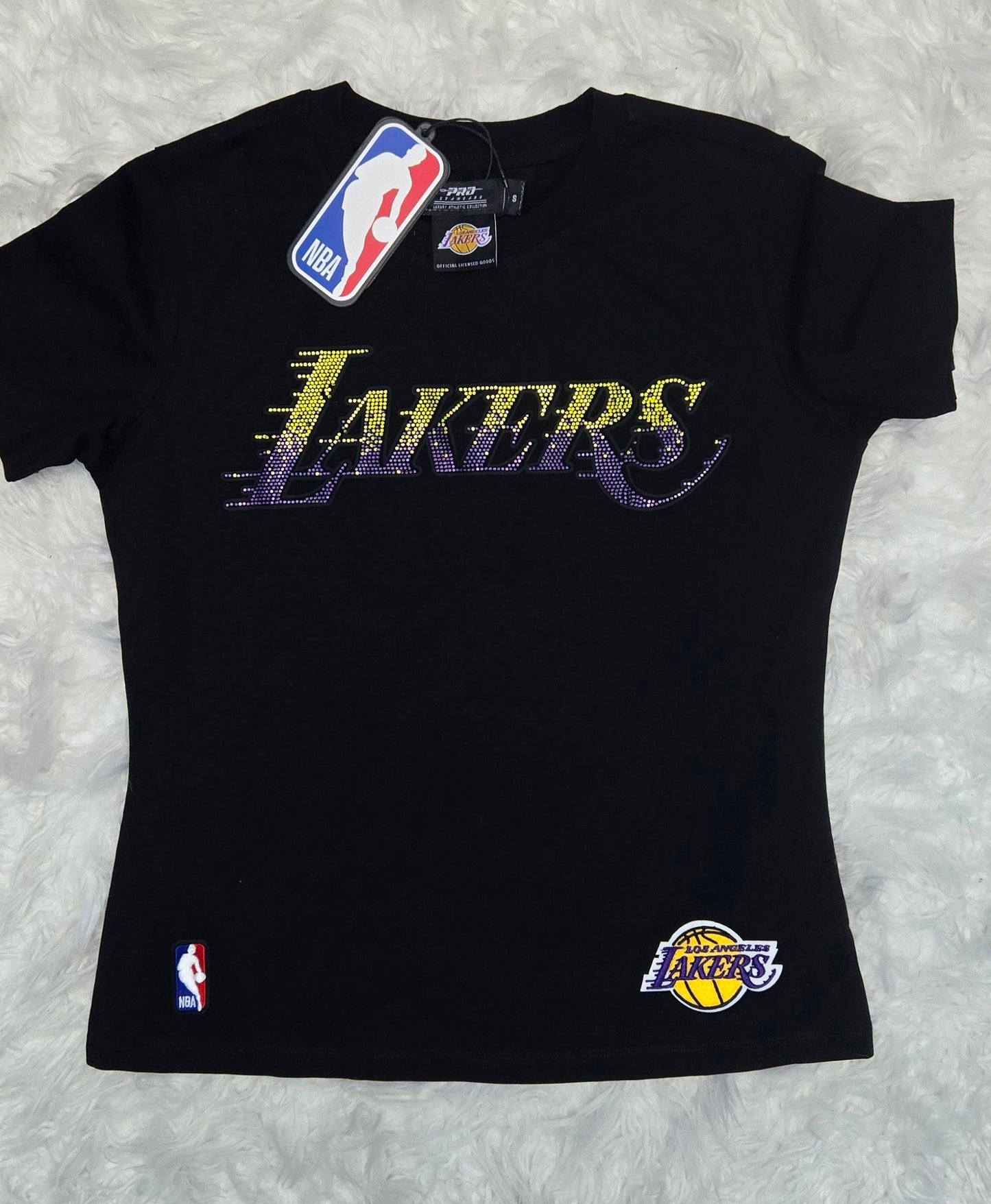 Lakers Cheerleader T- Shirt ( female XS )