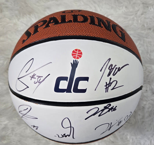 Washington Wizards Spalding Autographed Basketball